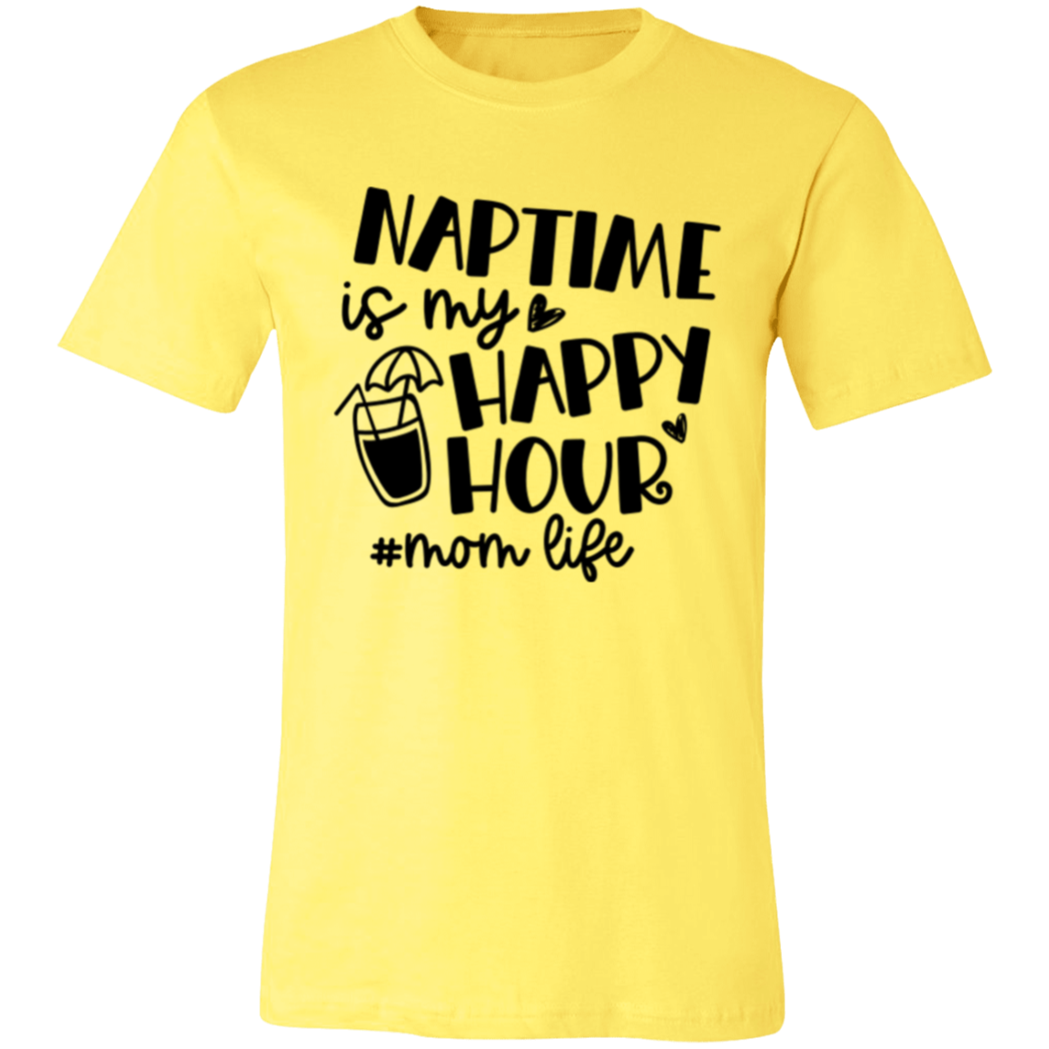 Naptime is my Happy Hour - Unisex Jersey Short-Sleeve T-Shirt