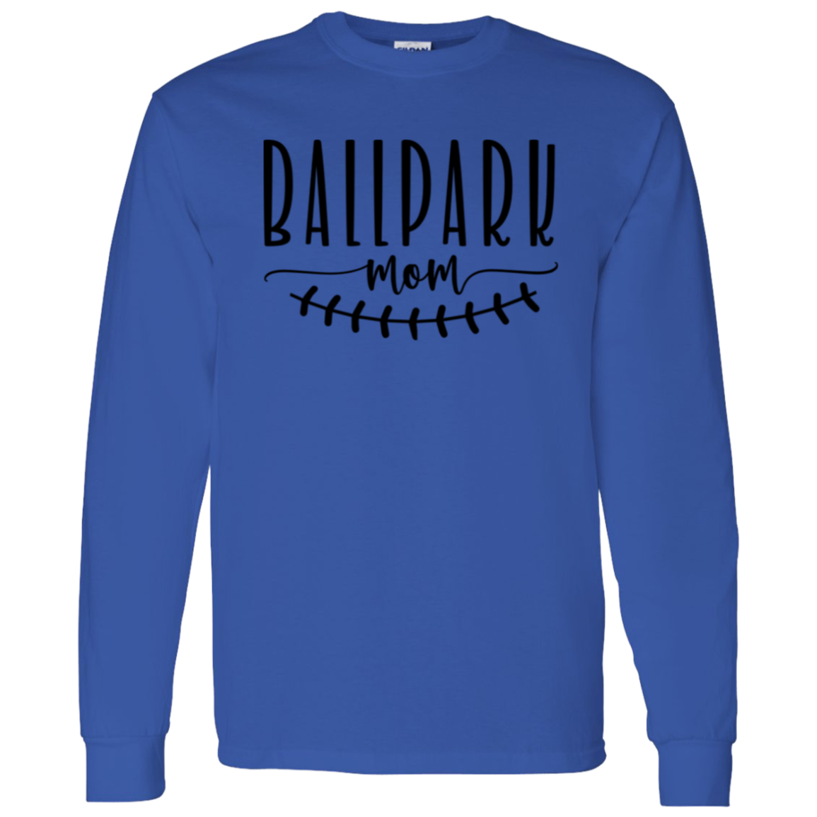 Ballpark Mom - Long Sleeve T-Shirt 5.3 oz.