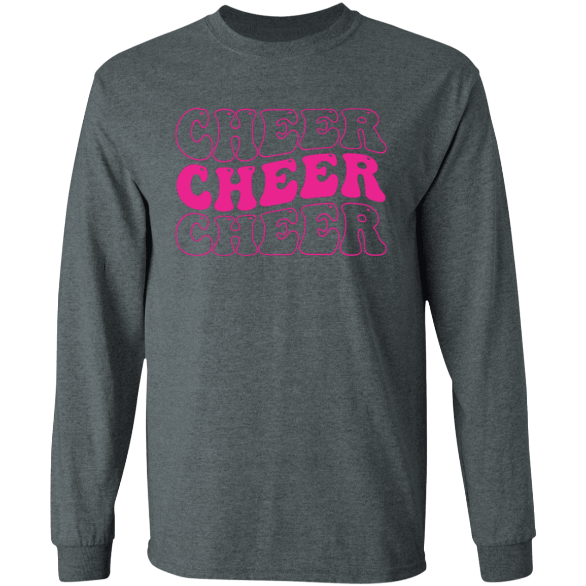 Cheer Cheer Cheer - LS T-Shirt 5.3 oz.