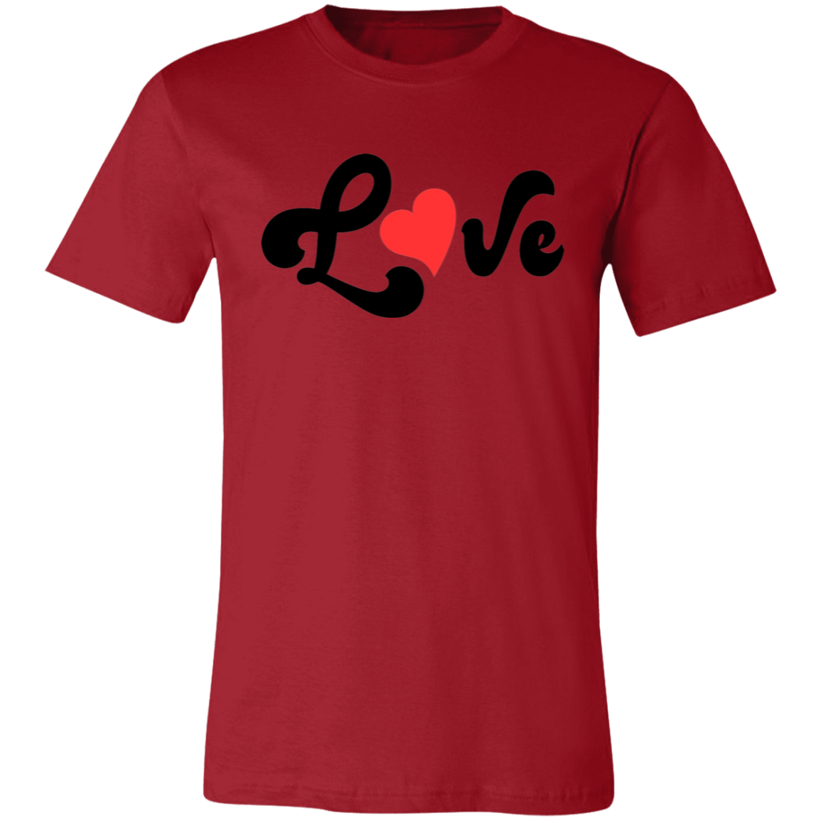 Love w/ heart - T-Shirt | Sweatshirt | Hoodie