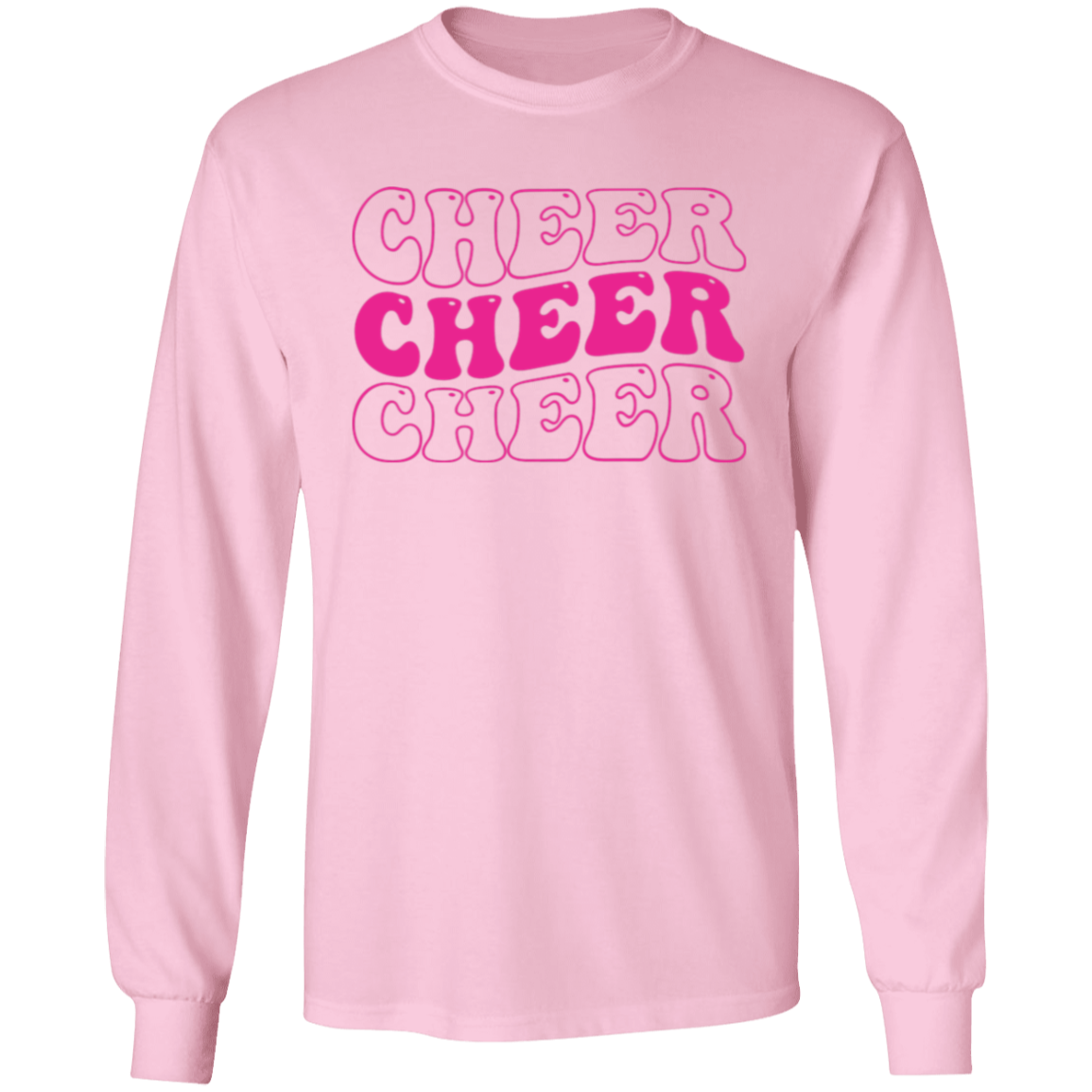 Cheer Cheer Cheer - LS T-Shirt 5.3 oz.