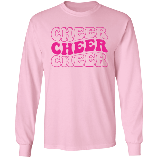 Cheer Cheer Cheer - LS T-Shirt 5.3 oz.