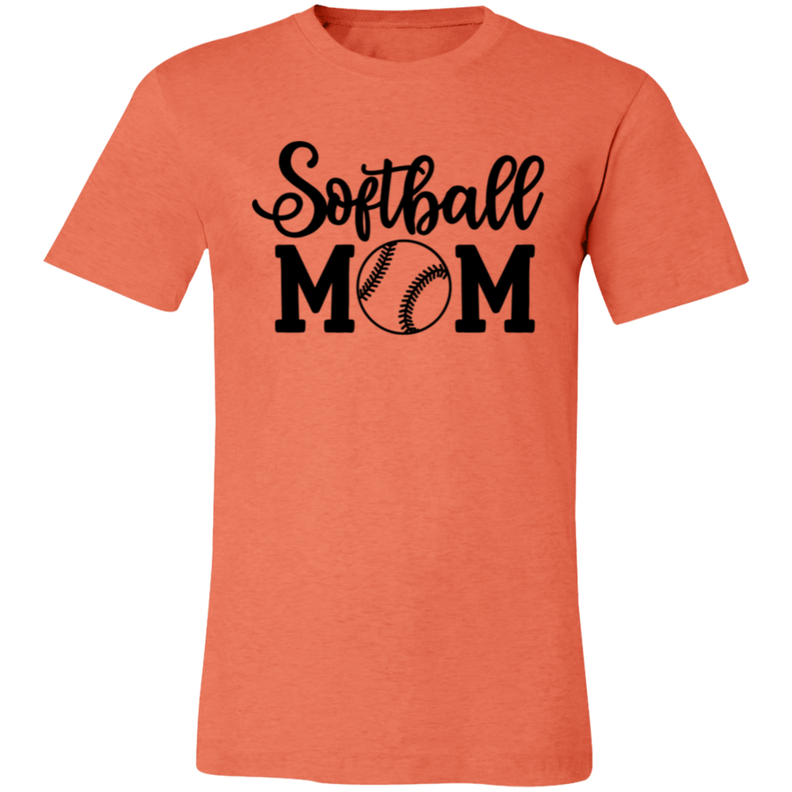 Softball Mom - Unisex Jersey Short-Sleeve T-Shirt