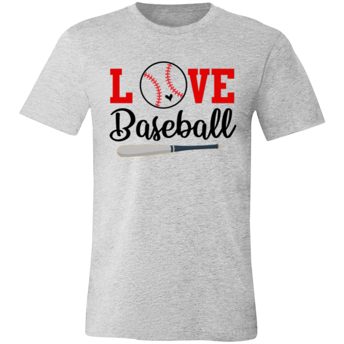 Love Baseball - Unisex Jersey Short-Sleeve T-Shirt