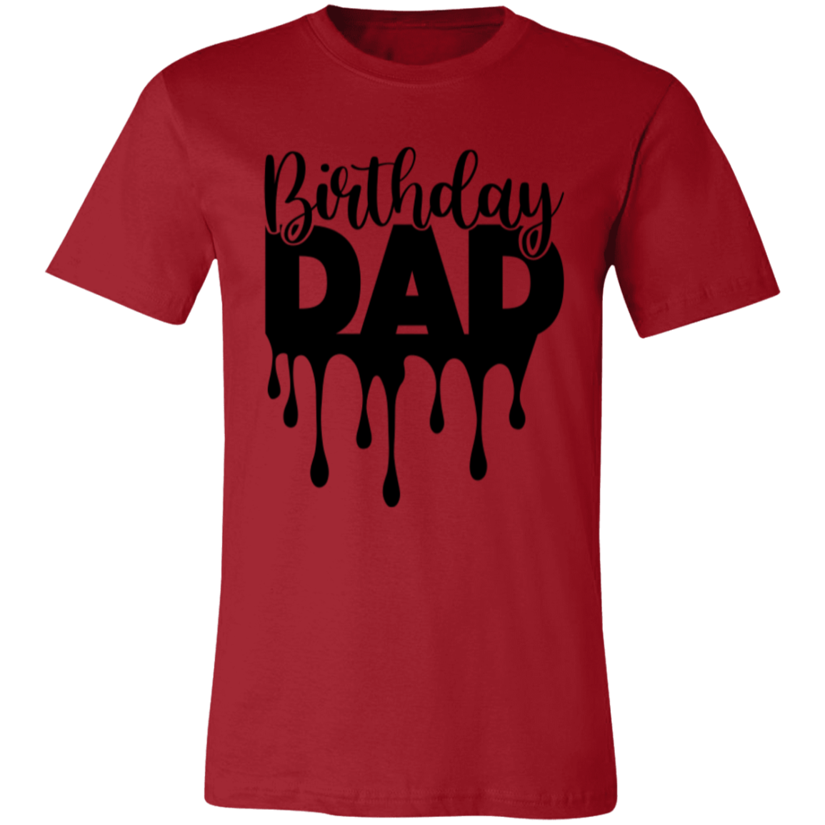 Birthday Dad Unisex Jersey Short-Sleeve T-Shirt