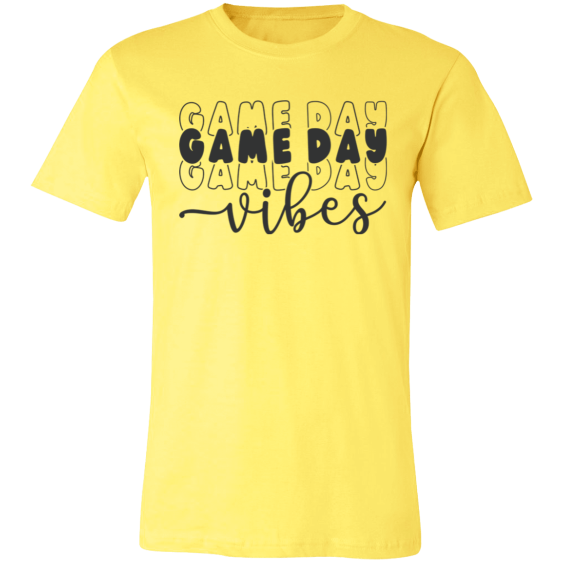 Game Day Vibes - Unisex Jersey Short-Sleeve T-Shirt