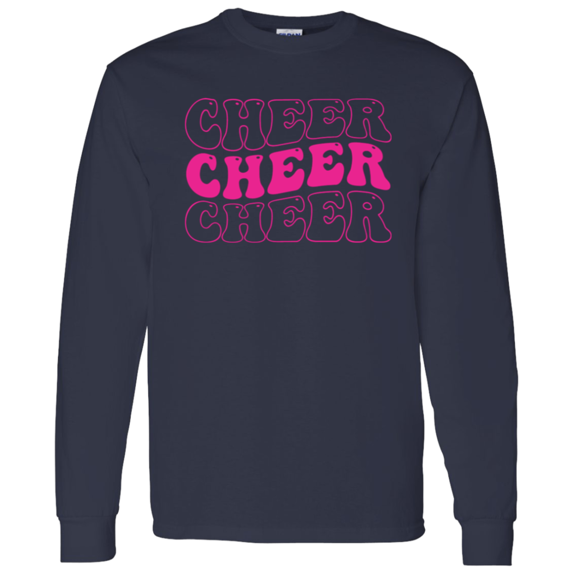 Cheer Cheer Cheer - LS T-Shirt 5.3 oz.