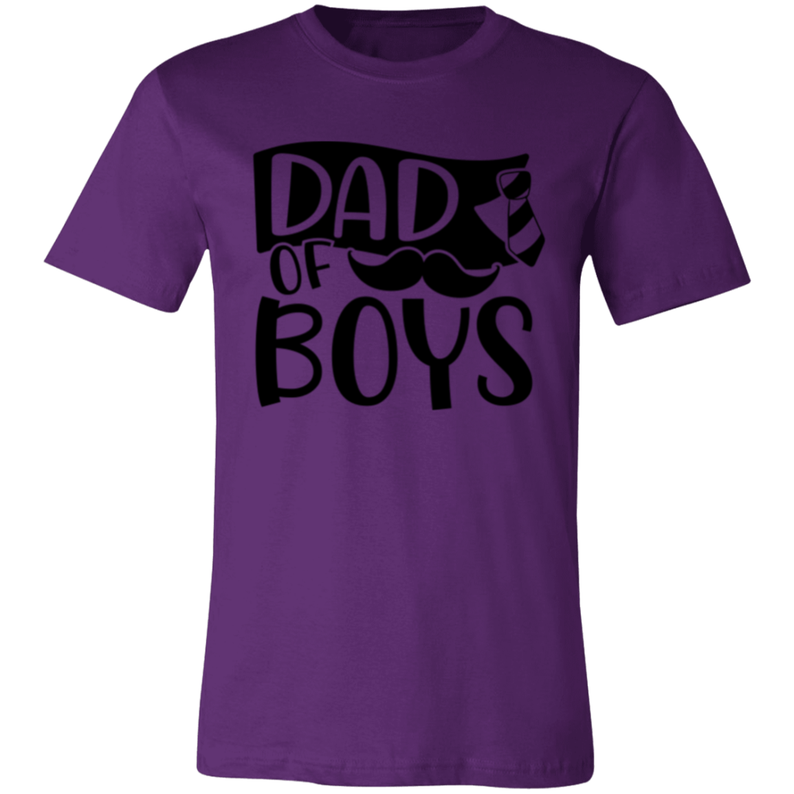 DAD of Boys - Unisex Jersey Short-Sleeve T-Shirt