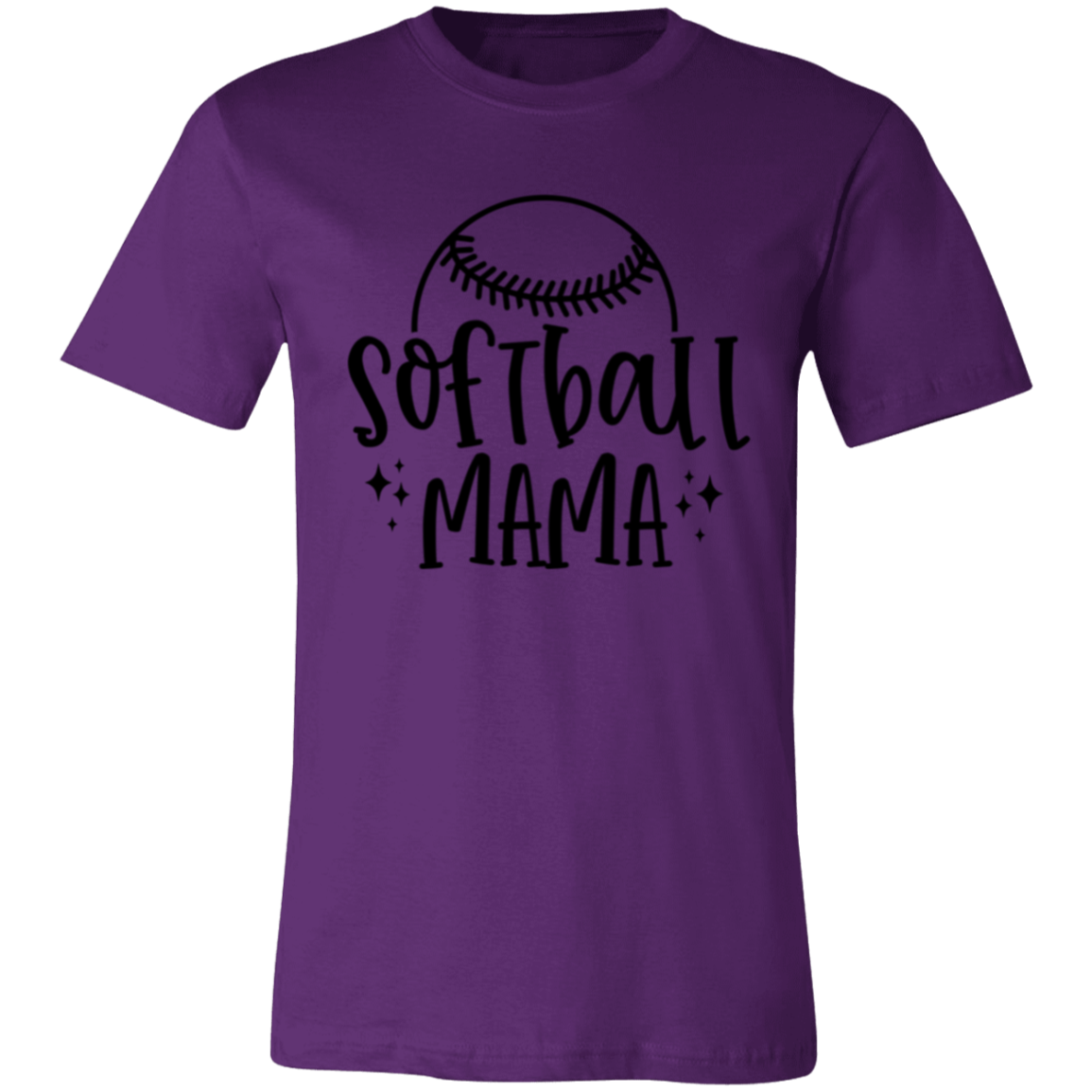 Softball MAMA - Unisex Jersey Short-Sleeve T-Shirt