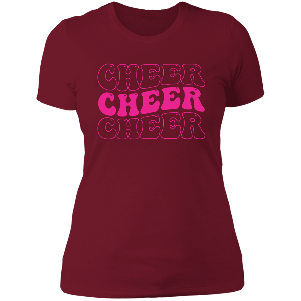 Cheer Cheer Cheer - Ladies' Boyfriend T-Shirt