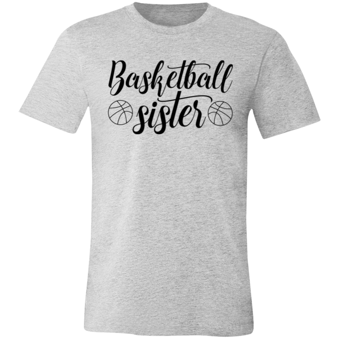 Basketball Sister - Unisex Jersey Short-Sleeve T-Shirt