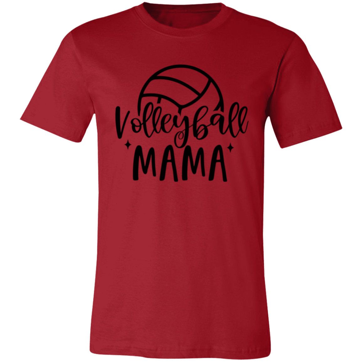 Volleyball Mama Unisex Jersey Short-Sleeve T-Shirt