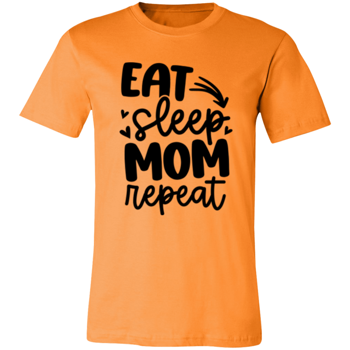 Eat Sleep MOM Repeat - Unisex Jersey Short-Sleeve T-Shirt