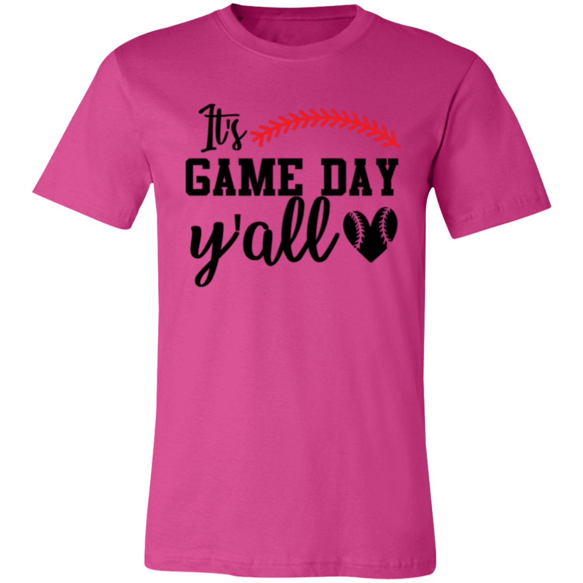 It's Game Day Y'all - Unisex Jersey Short-Sleeve T-Shirt