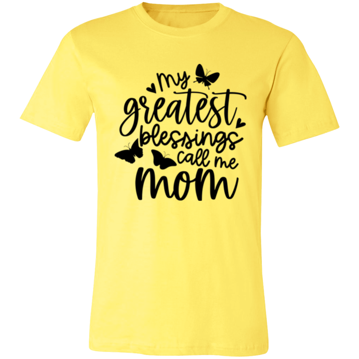 My Greatest Blessings Call Me MOM - Unisex Jersey Short-Sleeve T-Shirt