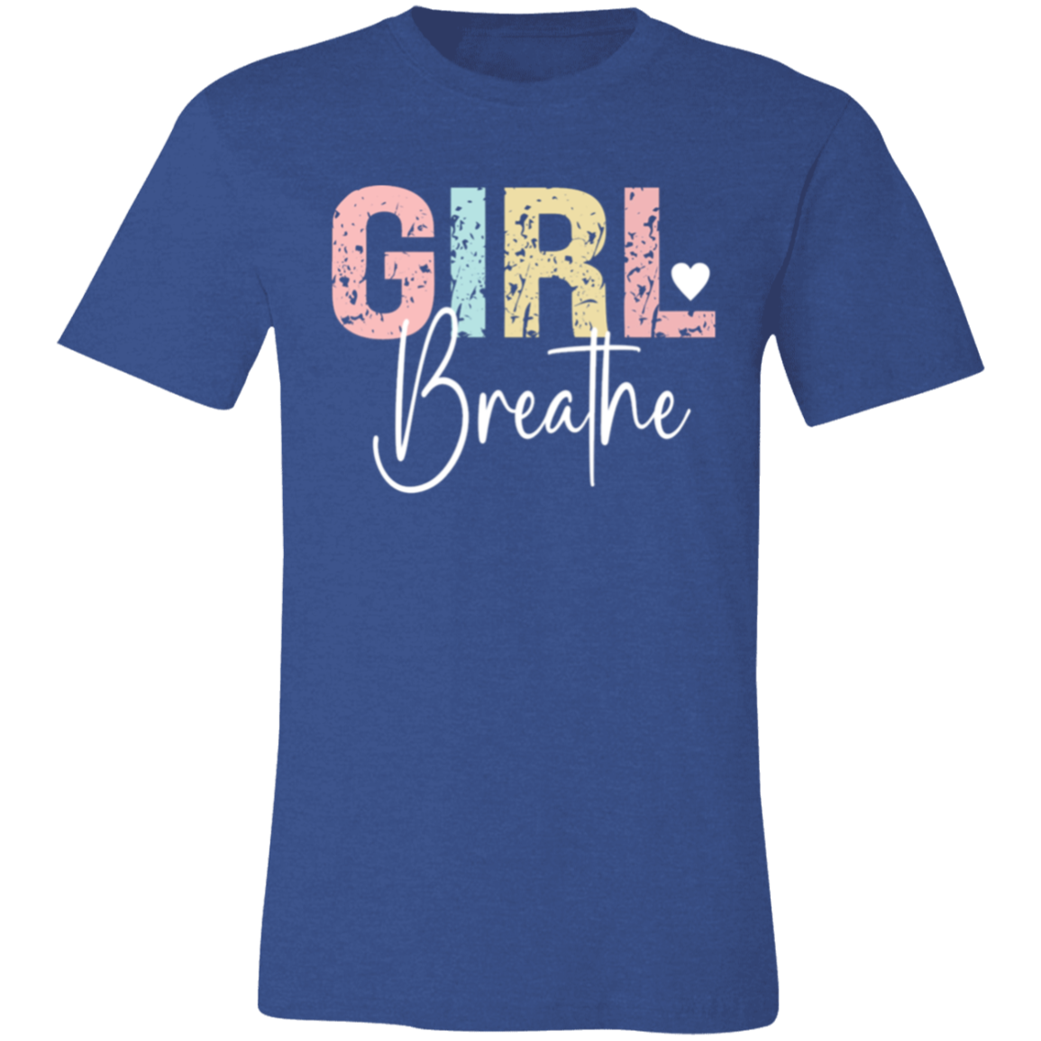 GIRL Breathe - Unisex Jersey Short-Sleeve T-Shirt