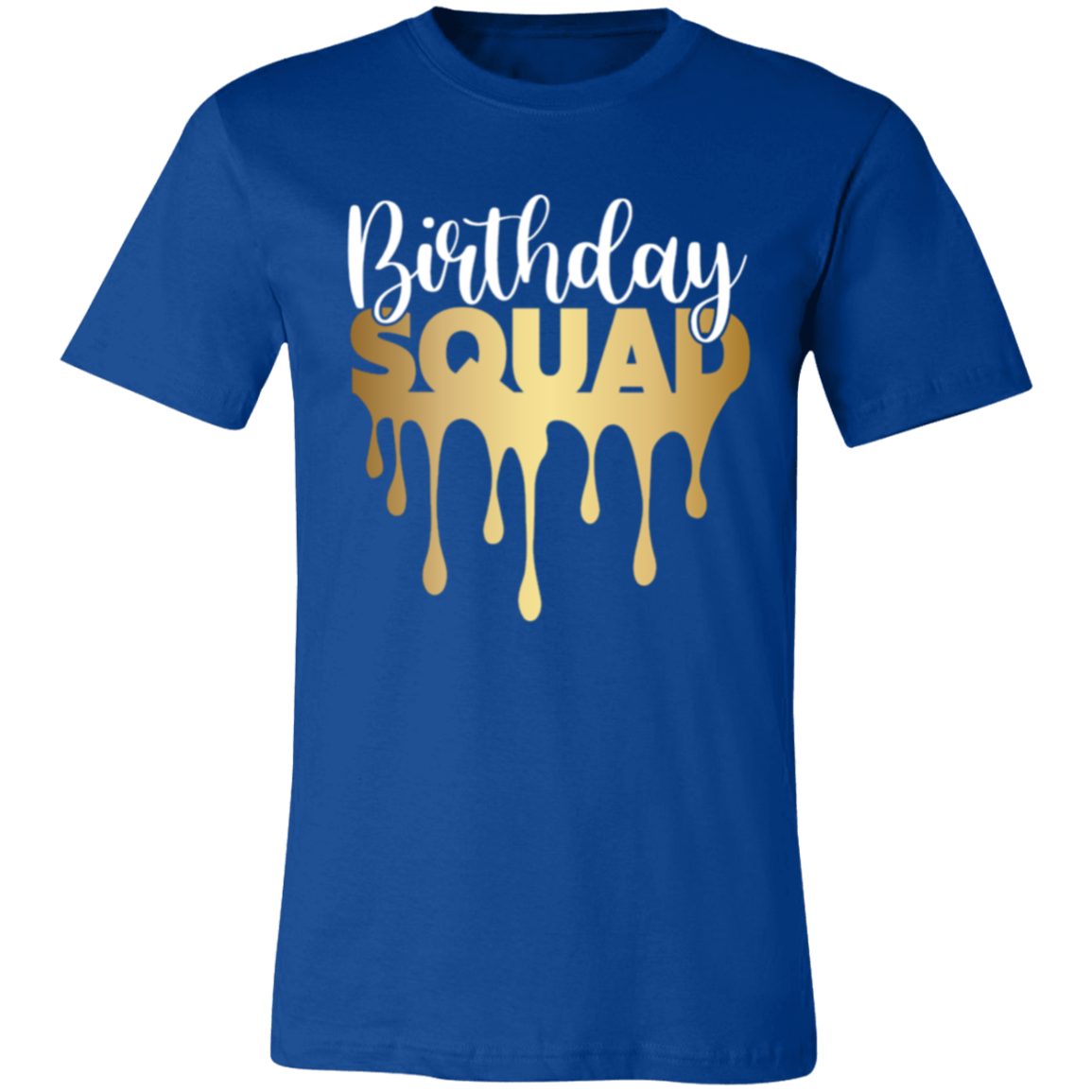 Birthday Squad - Unisex Jersey Short-Sleeve T-Shirt