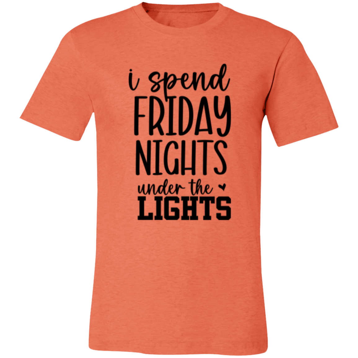 Friday Nights Under the Lights - Unisex Jersey Short-Sleeve T-Shirt