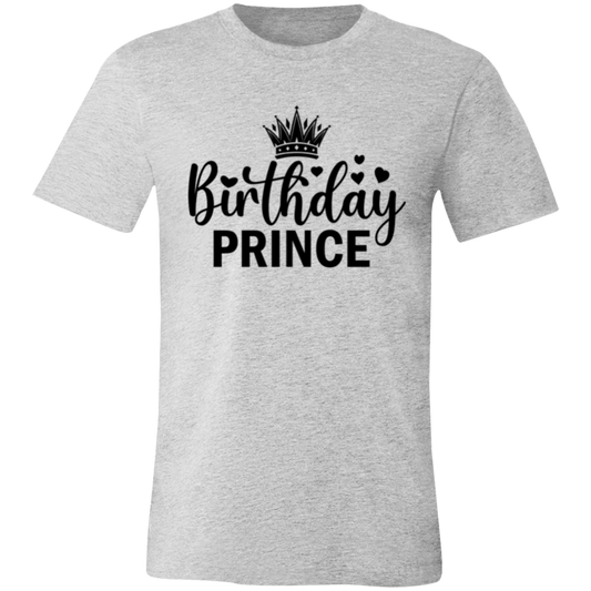 Birthday Prince Unisex Jersey Short-Sleeve T-Shirt