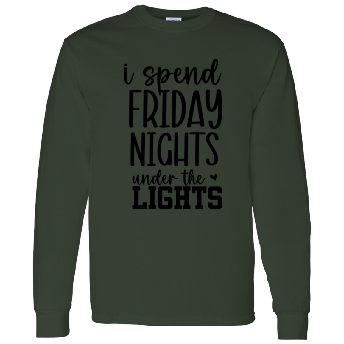 Friday Nights Under the Lights LS T-Shirt 5.3 oz