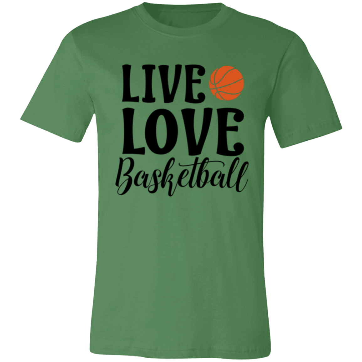 Live Love Basketball - Unisex Jersey Short-Sleeve T-Shirt