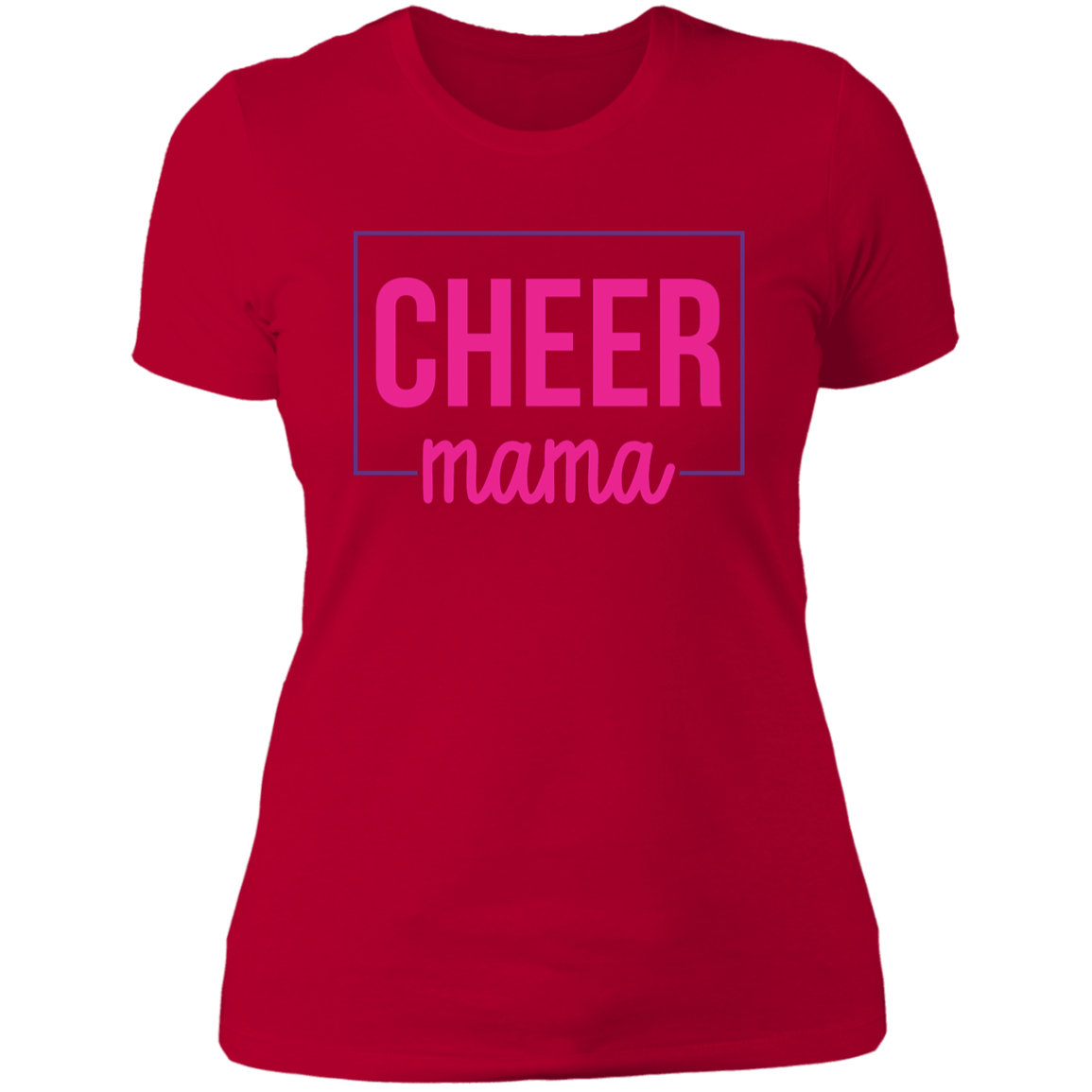 Cheer Mama - Ladies' Boyfriend T-Shirt